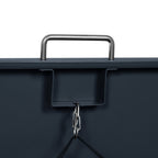 Boîte de rangement pour poubelles, lot de 3, anthracite RAL 7016