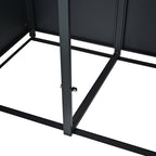 Boîte de rangement pour poubelles, lot de 2, anthracite RAL 7016