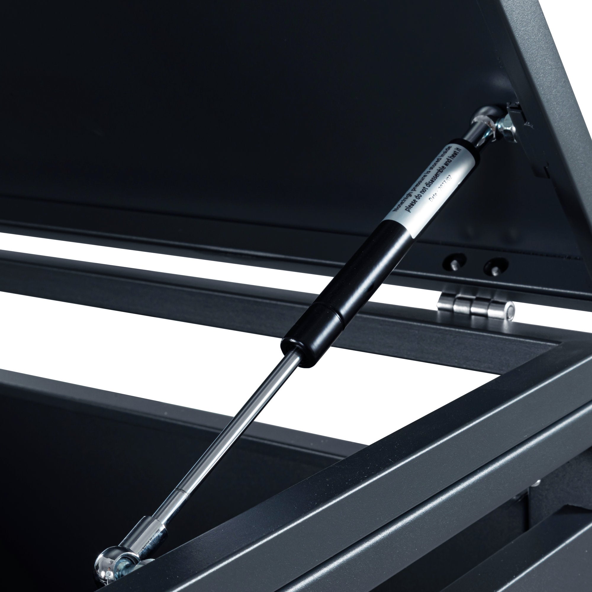 Mülltonnenbox, 4er Set, Anthrazit RAL 7016