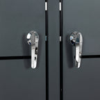 Boîte de rangement pour poubelles, lot de 2, anthracite RAL 7016
