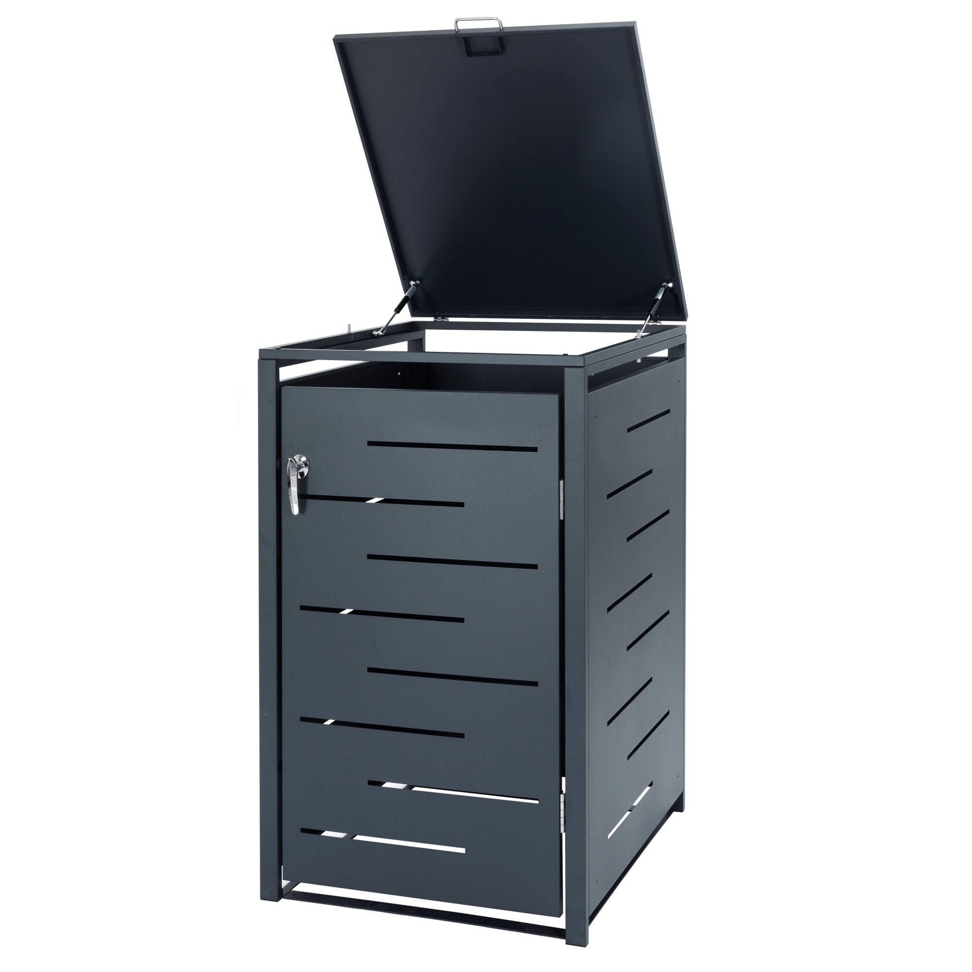 Boîtier pour poubelle, anthracite RAL 7016