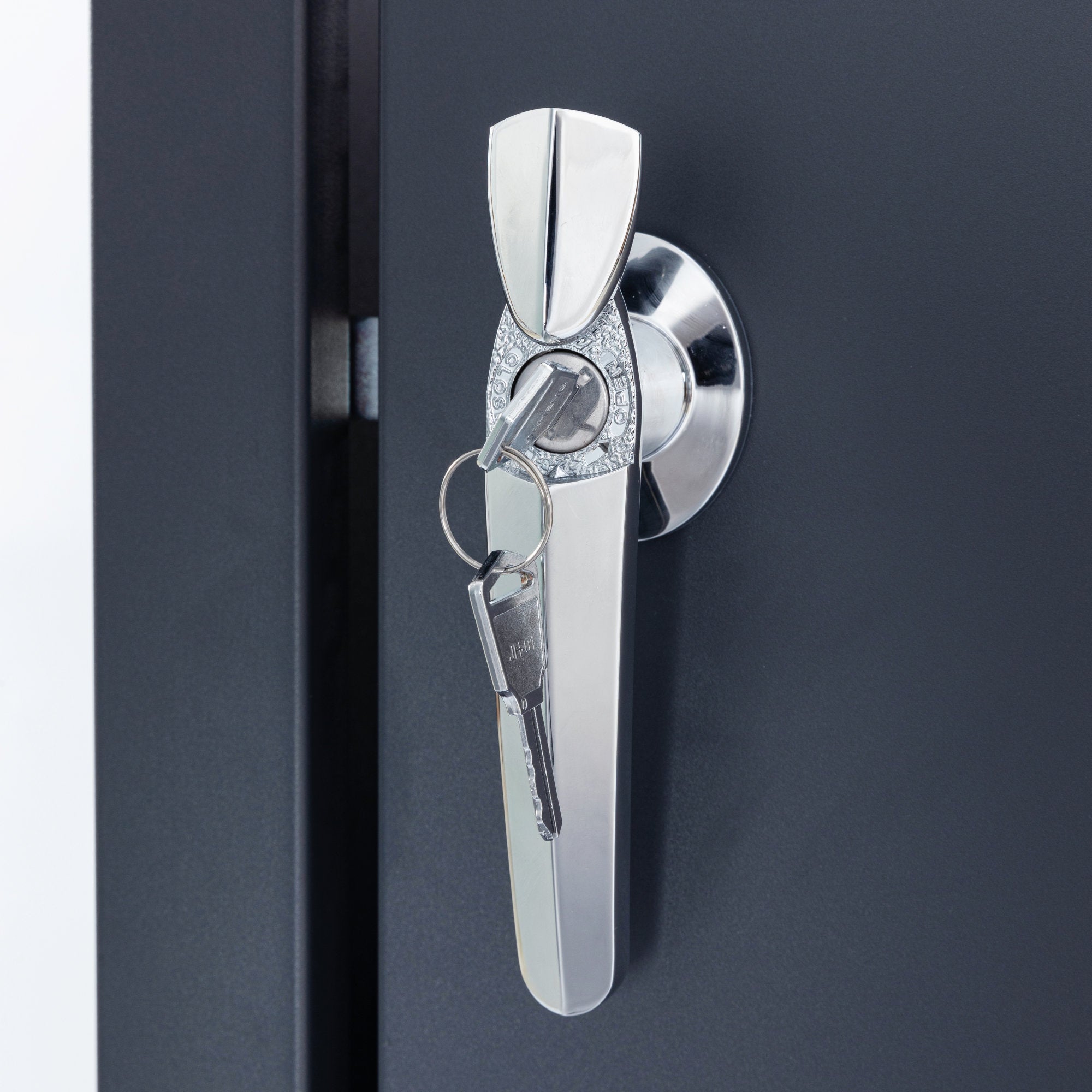 Bin storage box, anthracite RAL 7016, including green roof