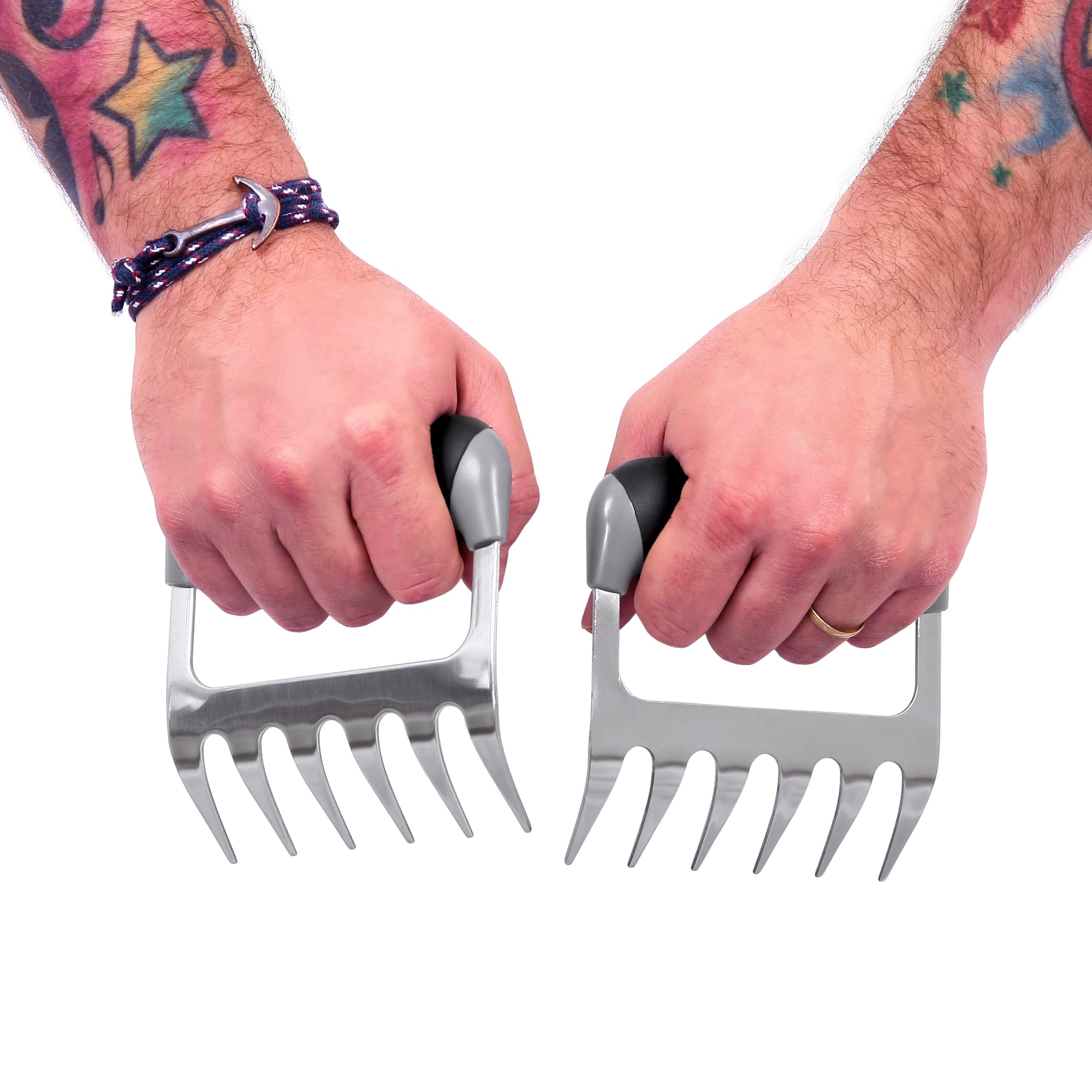 Meat claws "Grizzly", set of 2, stainless steel 