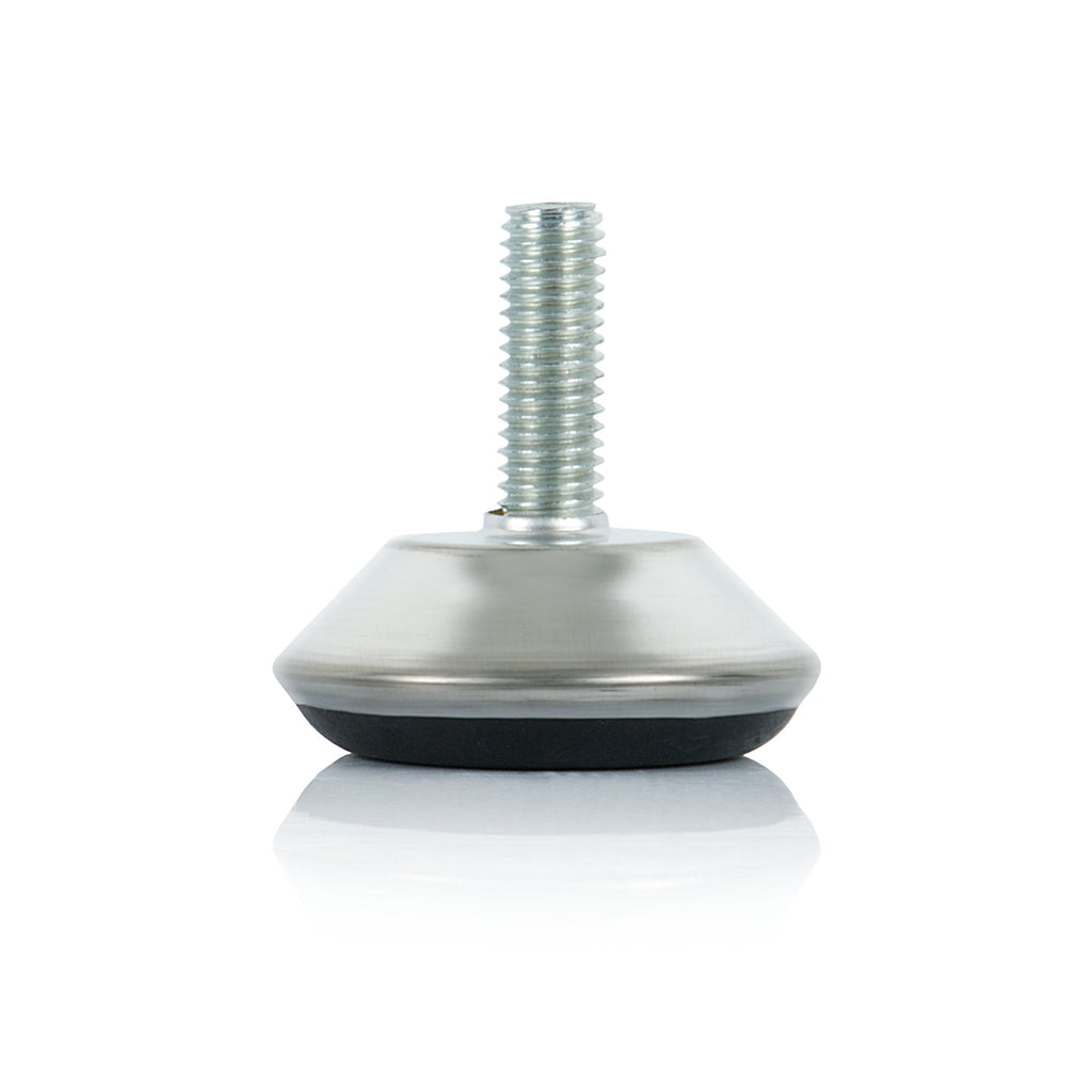 Furniture feet, set of 4, Ø 40 mm, thread Ø 8 mm, M8