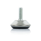 Pieds de meuble, lot de 4, Ø 40 mm, filetage Ø 8 mm, M8