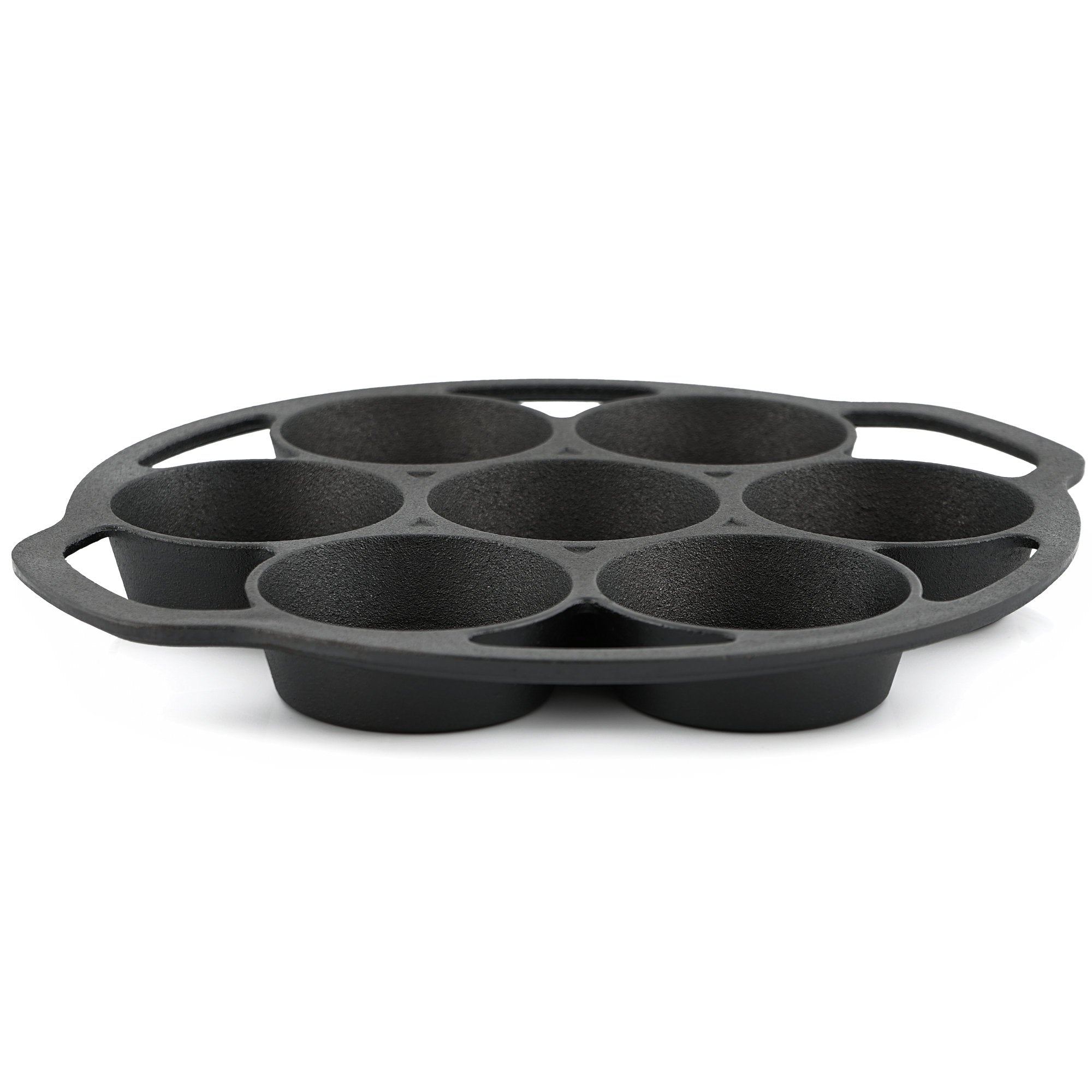 Muffin tin for 7 muffins, cast iron, 100ml each