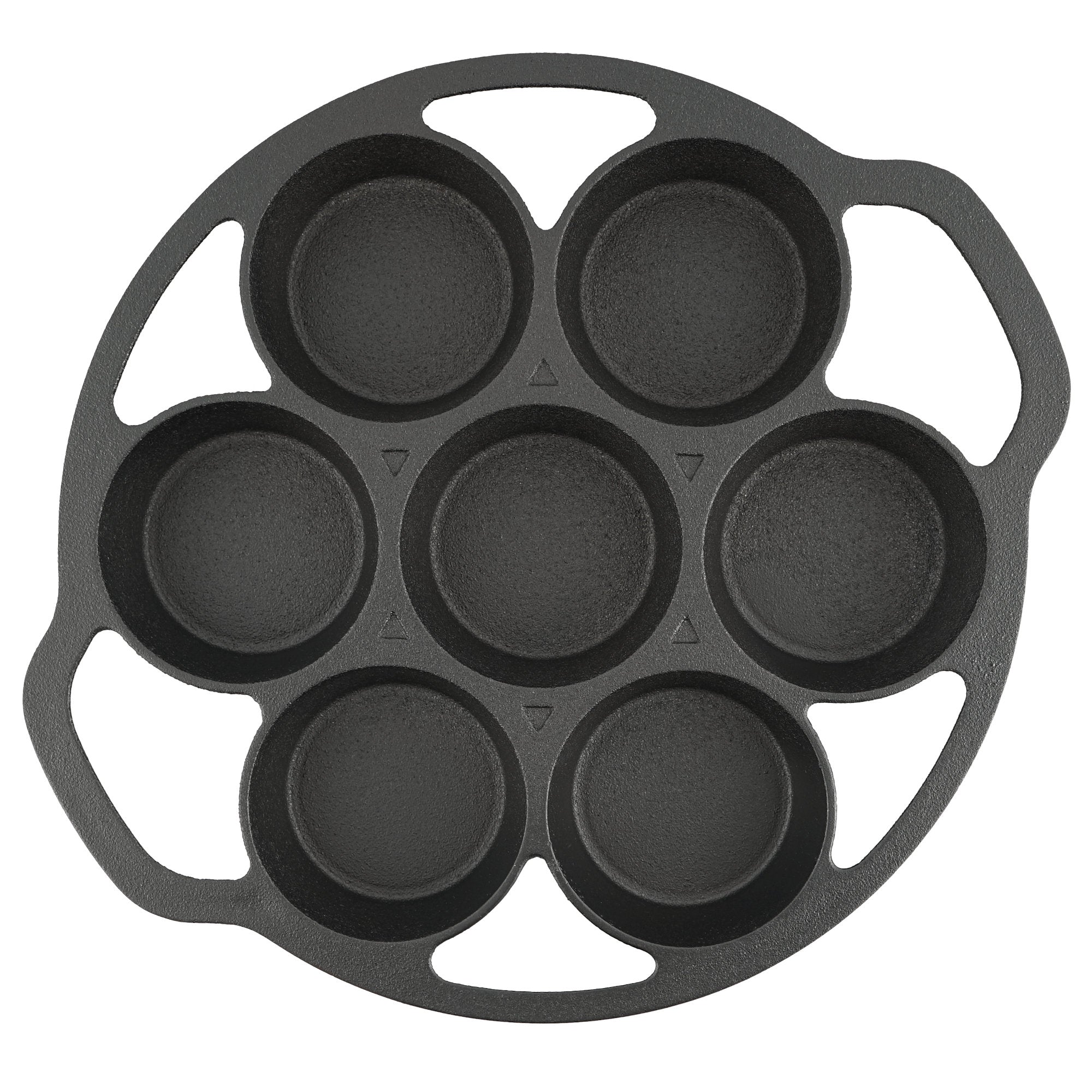 Muffin tin for 7 muffins, cast iron, 100ml each