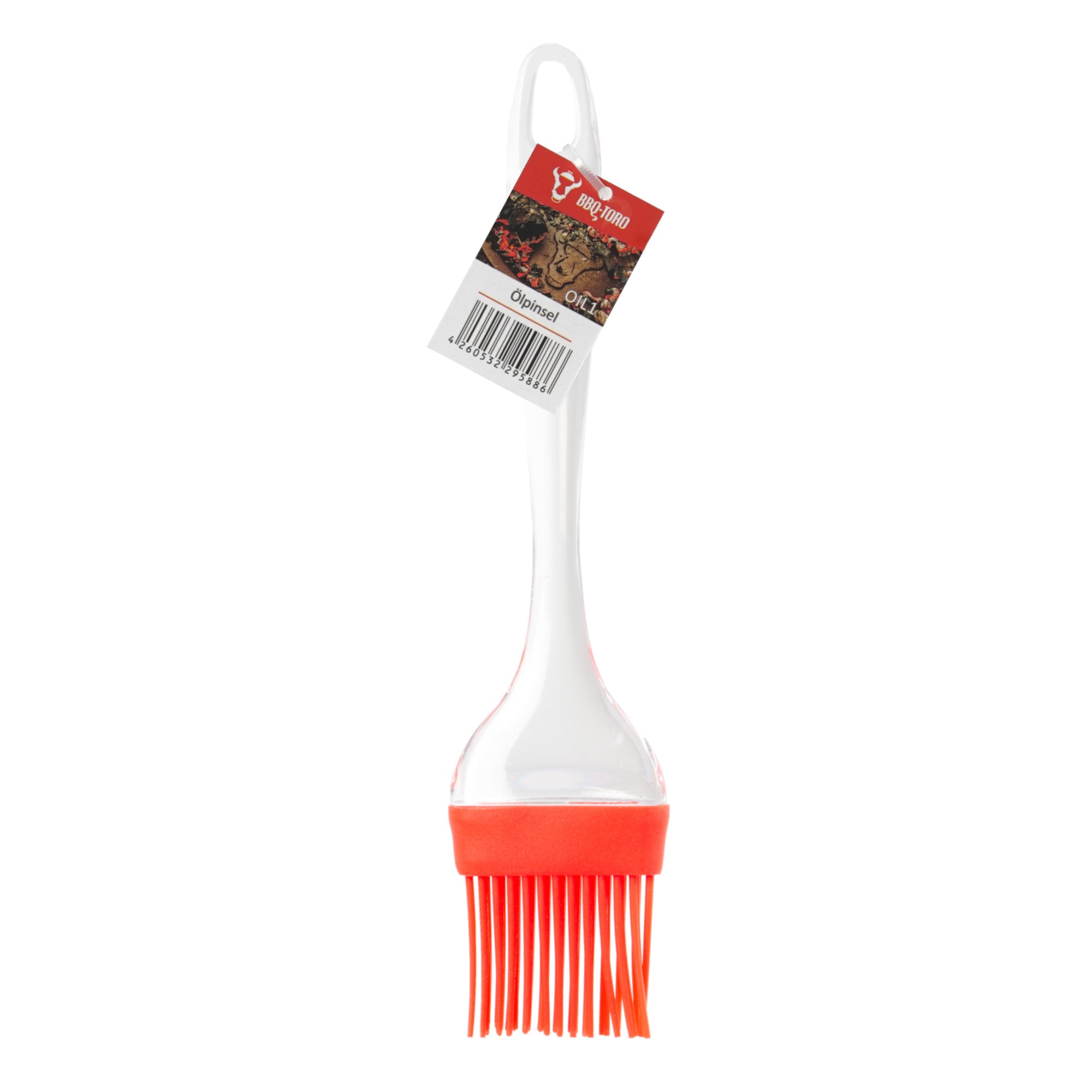 Pinceau à pâtisserie en silicone, 21 cm, résistant à la chaleur