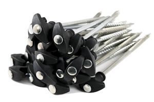 Piquets en T, 20 cm chacun, piquets de tente pour tentes de camping