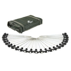 T-pegs, 30 cm each, tent pegs for camping tents