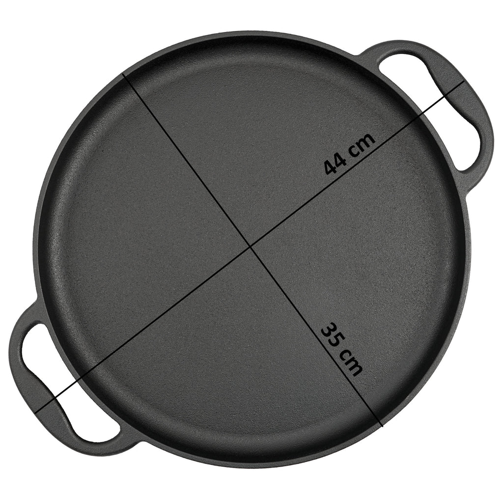 Grill pan, Ø 35 cm, cast iron
