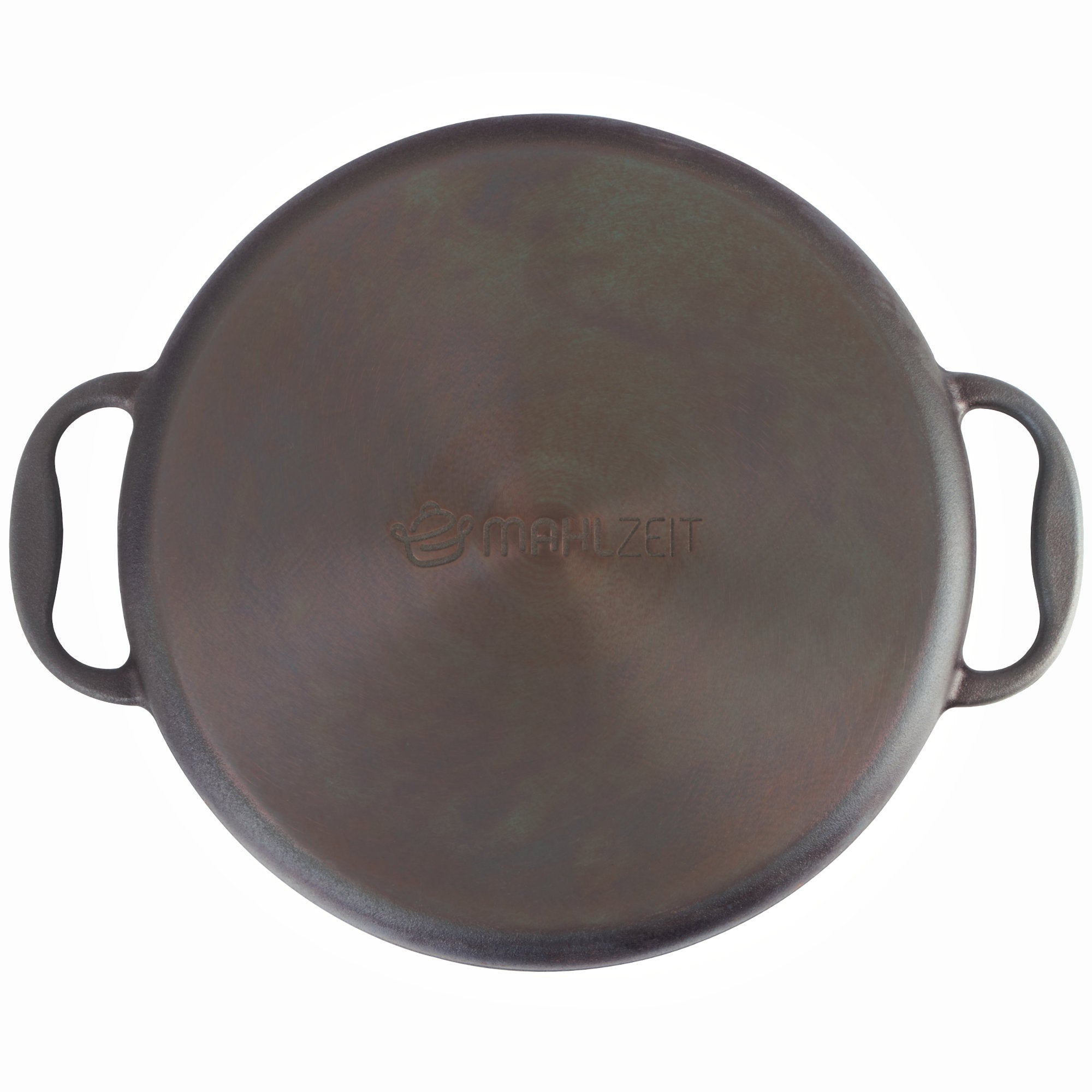 Paella pan, Ø 35 cm, cast iron pan, polished