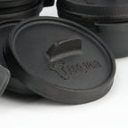 Serving pots, set of 6, Ø 11 cm, cast iron