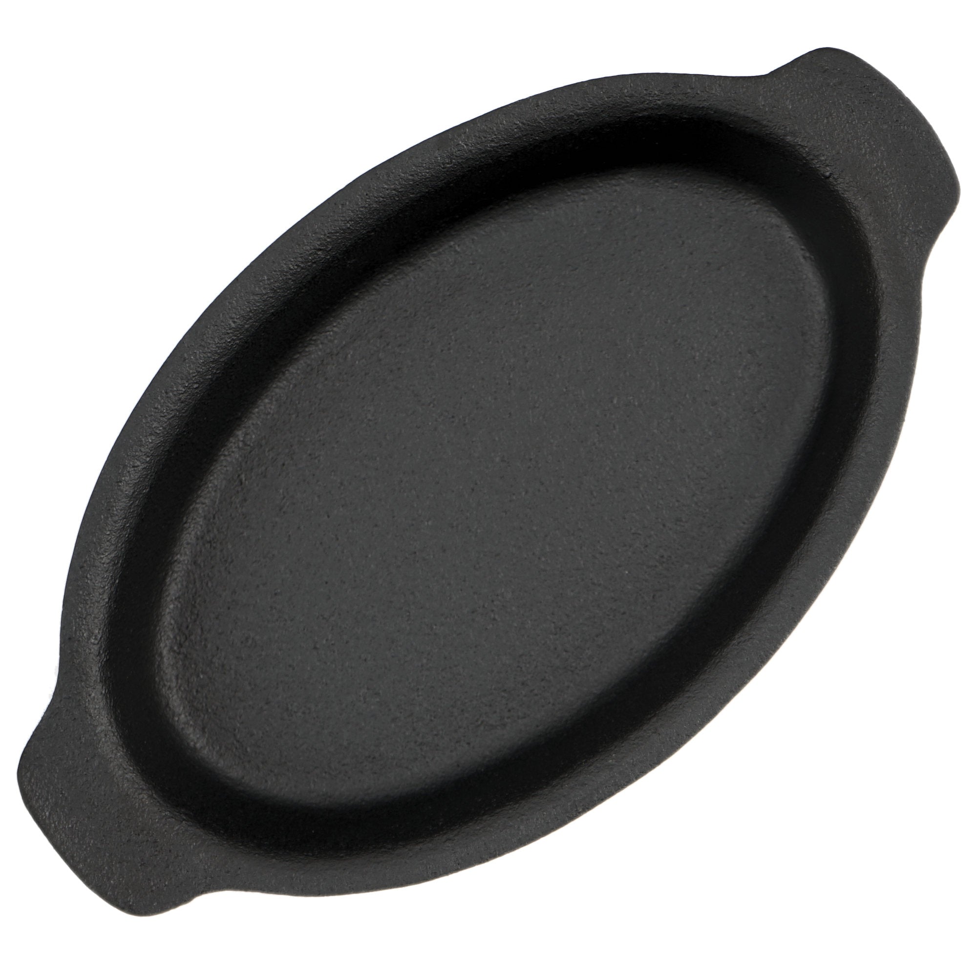 Serving pans, set of 6, 22.5 x 13 cm, oval, cast iron