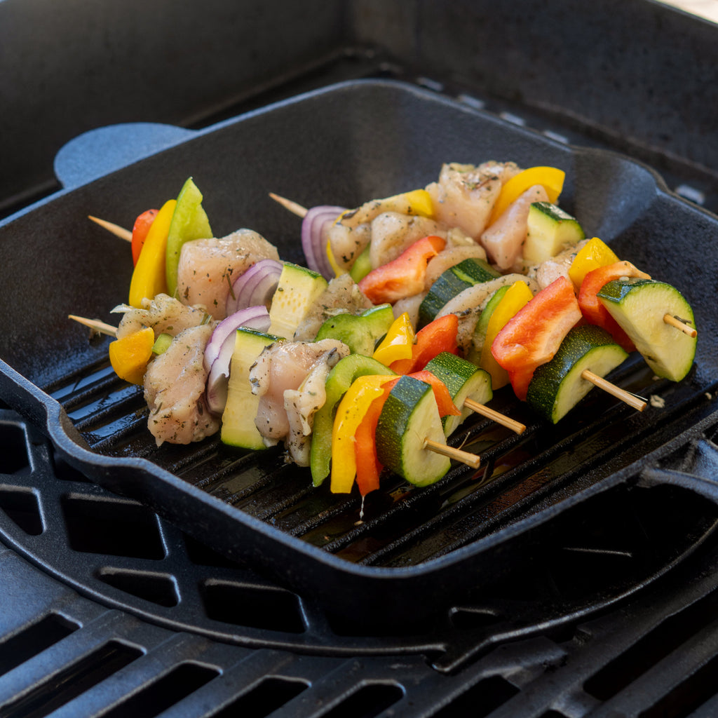 Grill pan, 26 x 26 cm, cast iron