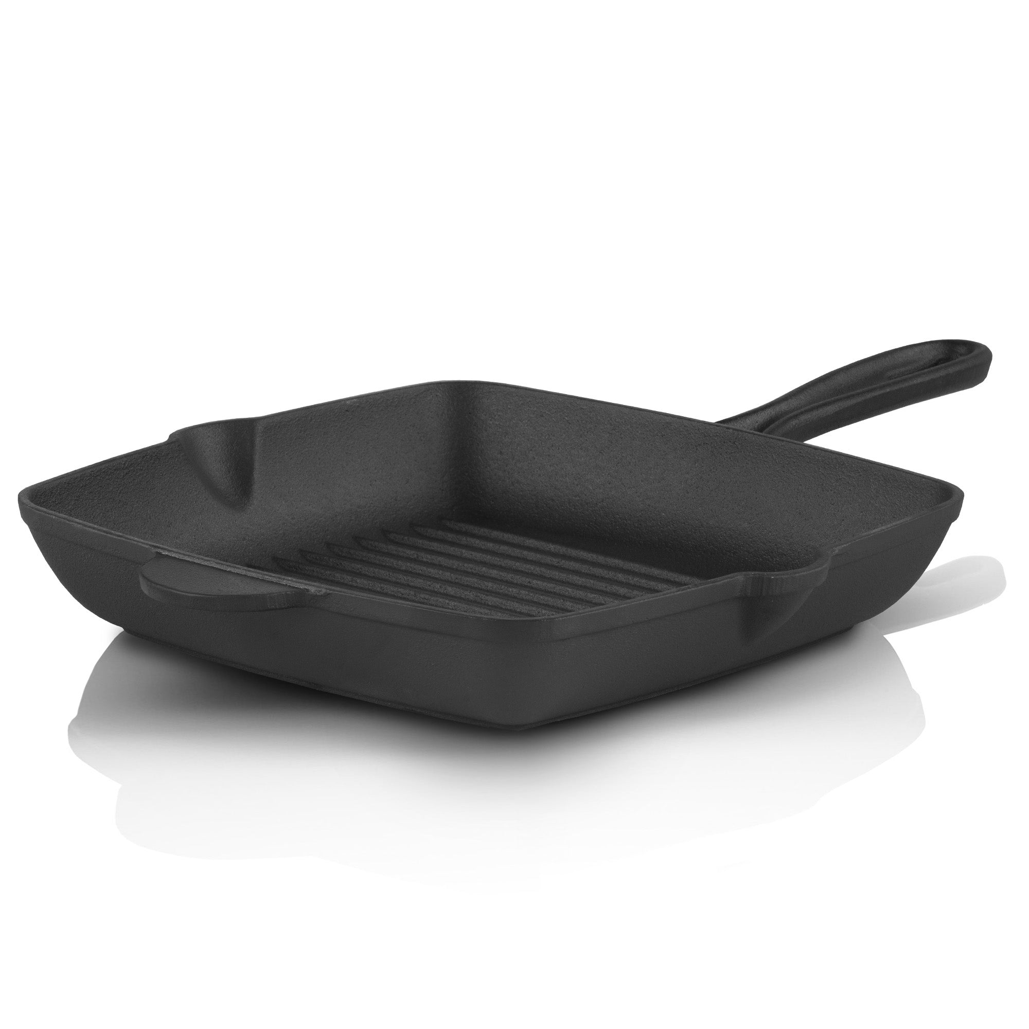 Poêle à griller, 26 x 26 cm, en fonte