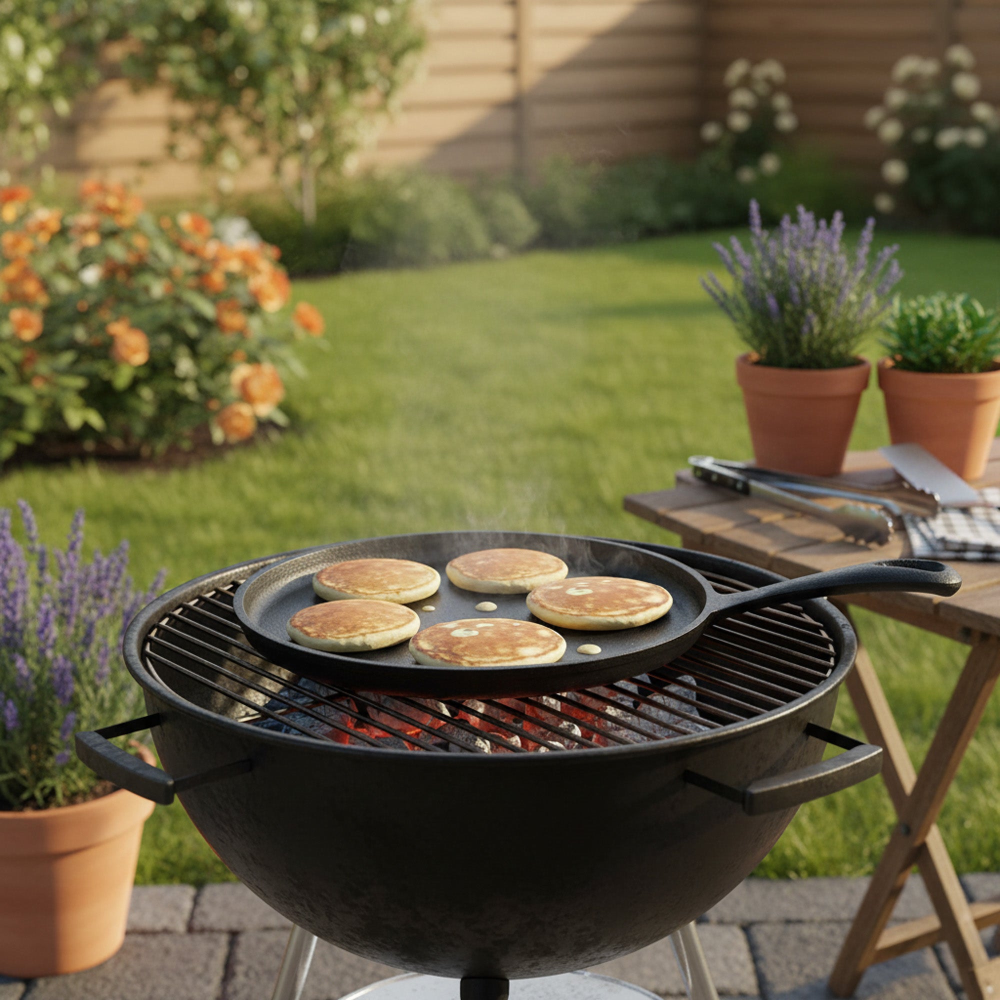 Pancake pan, Ø 19 cm, cast iron