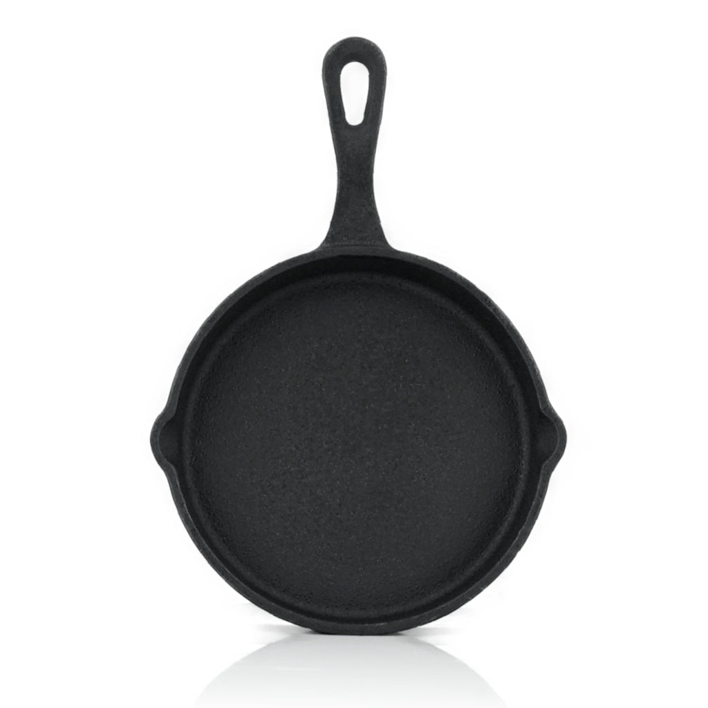 Grill pans, set of 6, Ø 12.5 cm, cast iron