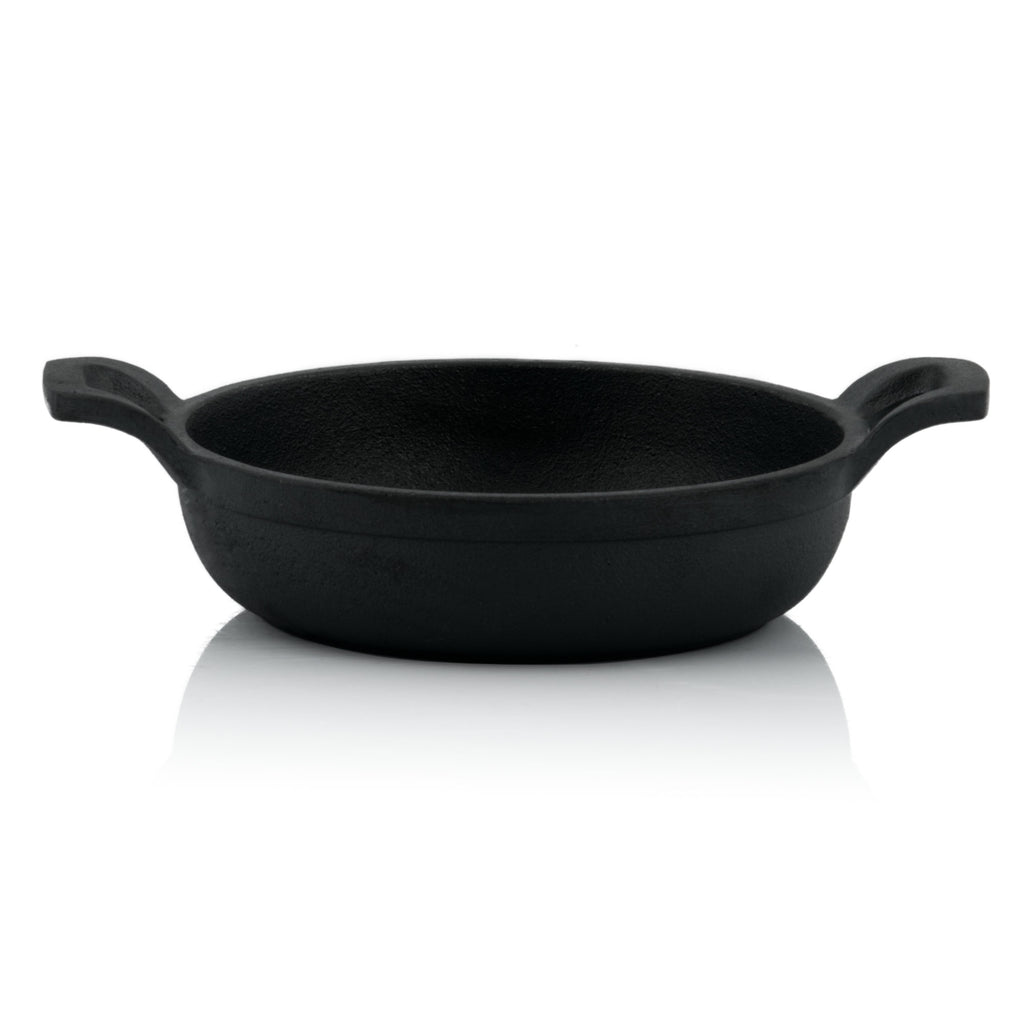 Grill pans, set of 6, Ø 13 cm, cast iron