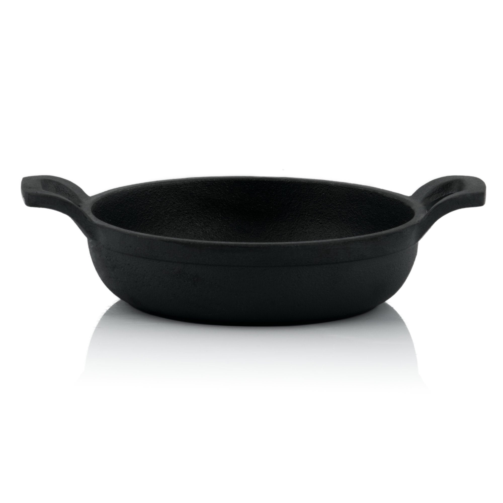 Grill pans, set of 6, Ø 13 cm, cast iron