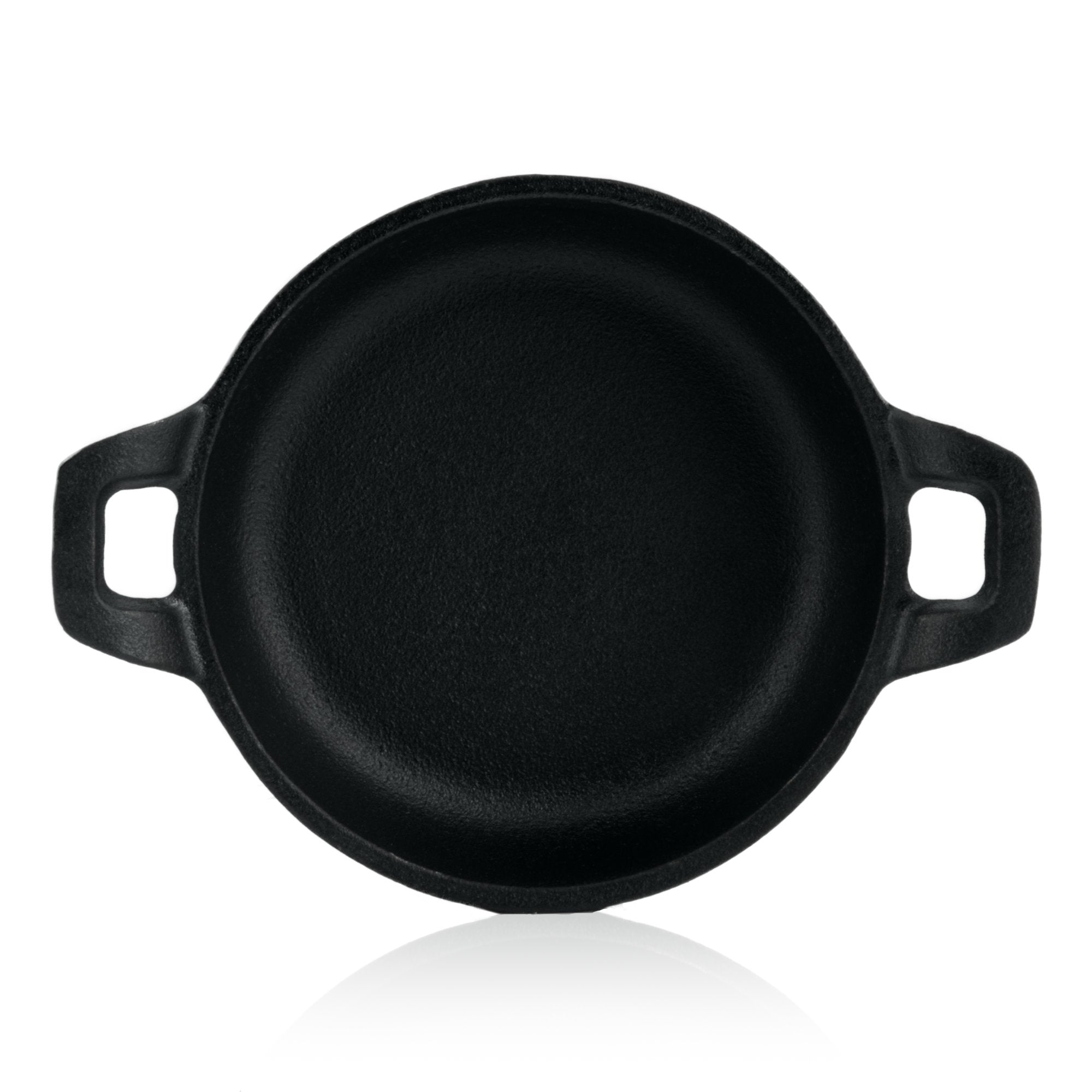 Grill pans, set of 6, Ø 13 cm, cast iron