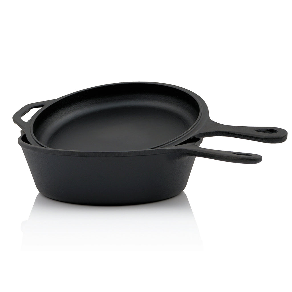 Cast iron pot, 5 liters, cast iron, including pan lid