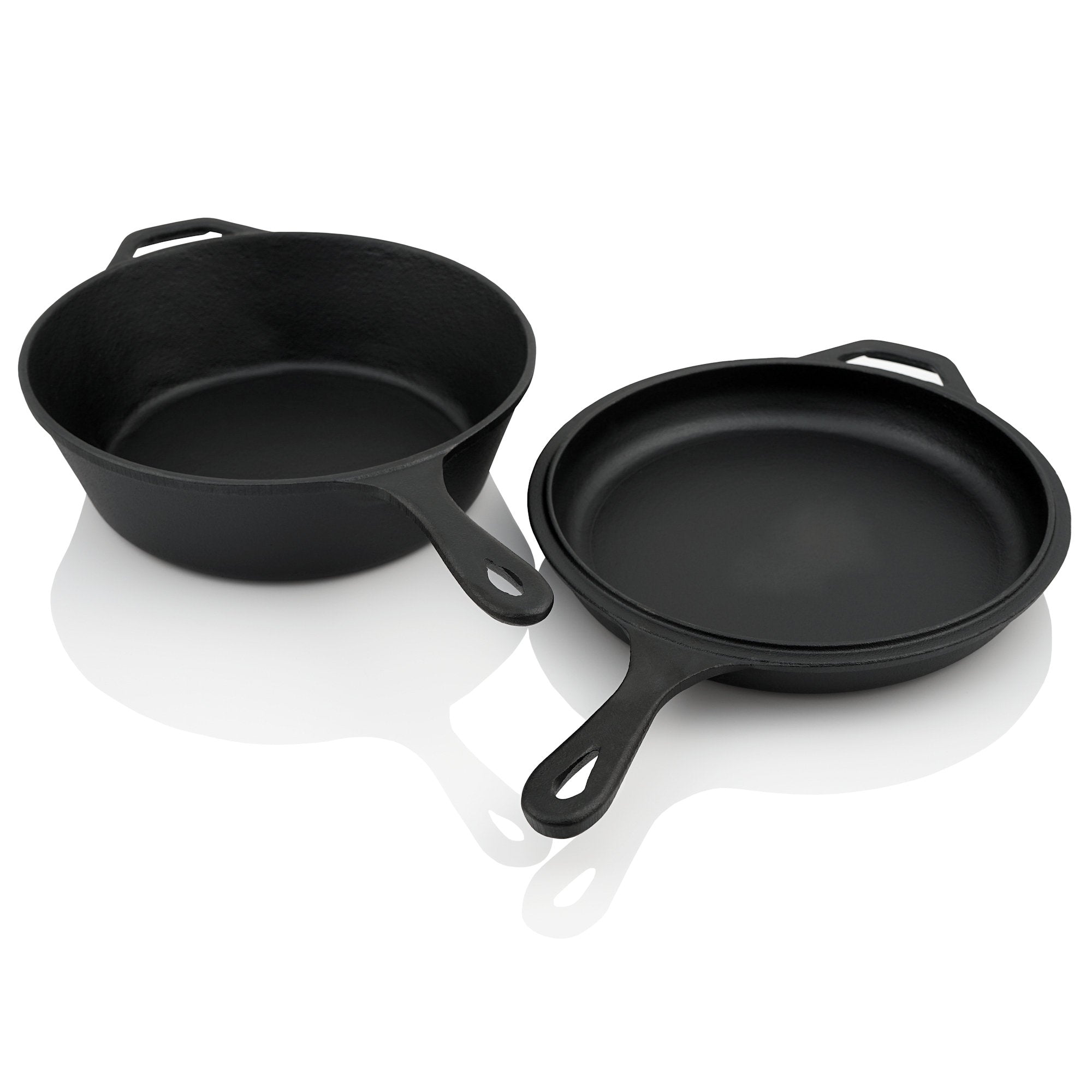 Cast iron pot, 5 liters, cast iron, including pan lid