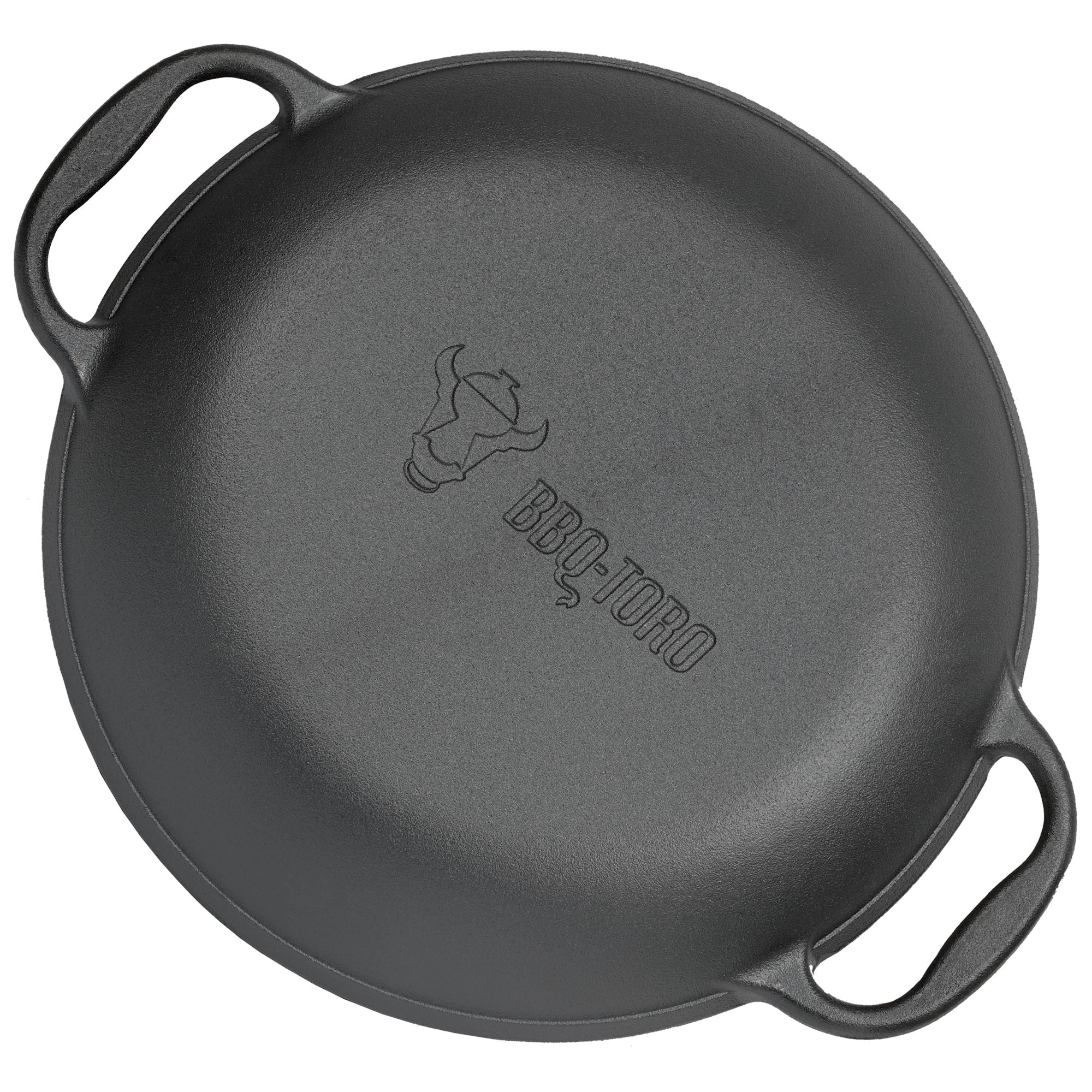 Paella pan, Ø 36 cm, cast iron, for 6 people, with handles
