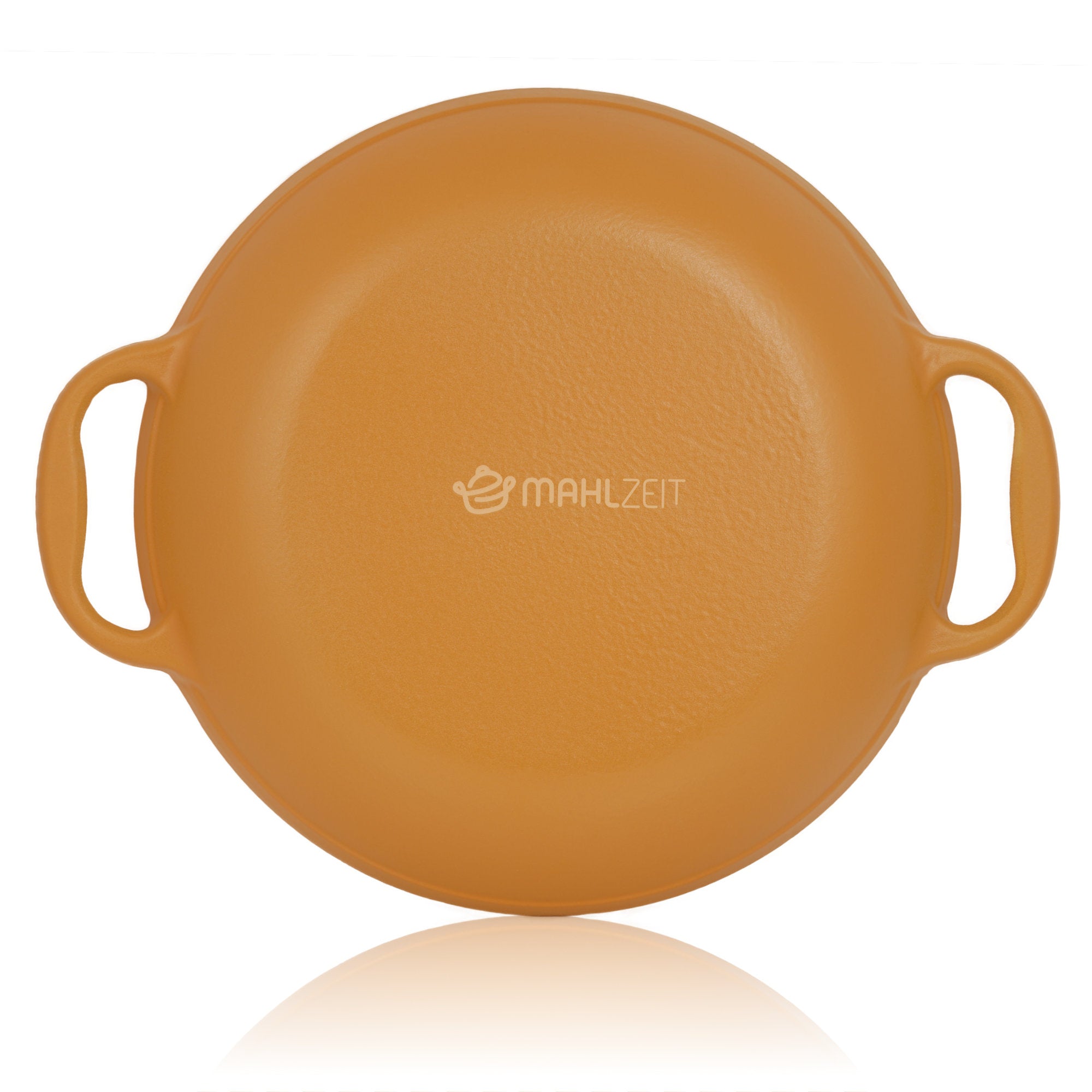 Poêle à paella, Ø 35 cm, en fonte émaillée, avec deux poignées