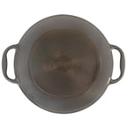 Paella pan, Ø 35 cm, cast iron pan, polished