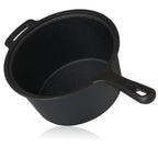 Saucepan, 1.6 liters, cast iron, including lid