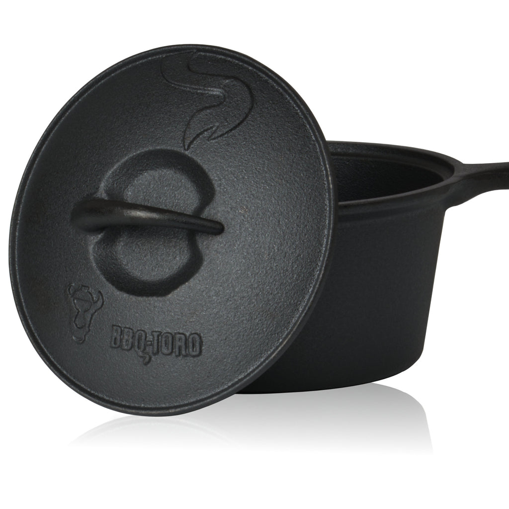 Saucepan, 1.6 liters, cast iron, including lid