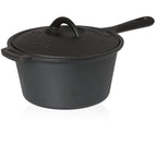 Saucepan, 1.6 liters, cast iron, including lid