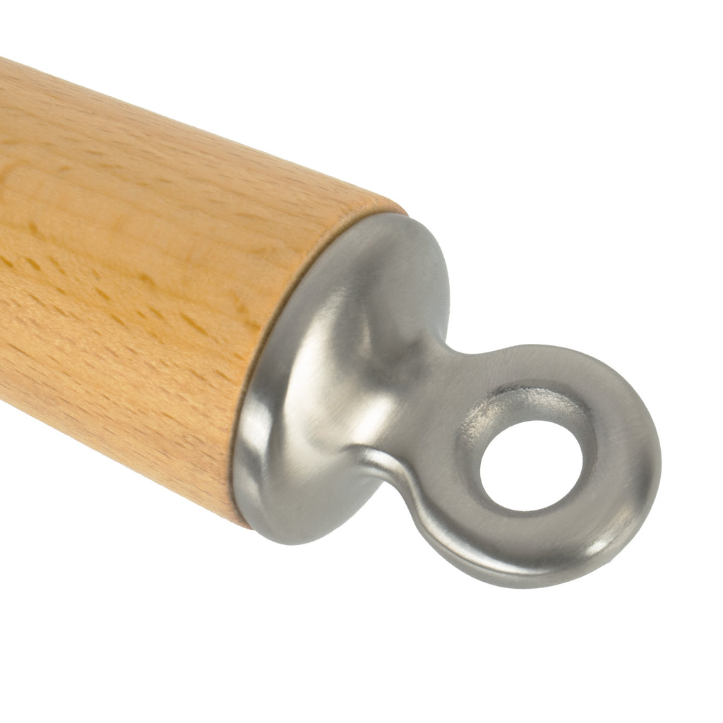 Gusseisenpfanne, Ø 27 cm, Gusseisen, poliert, mit zwei Ausgießern