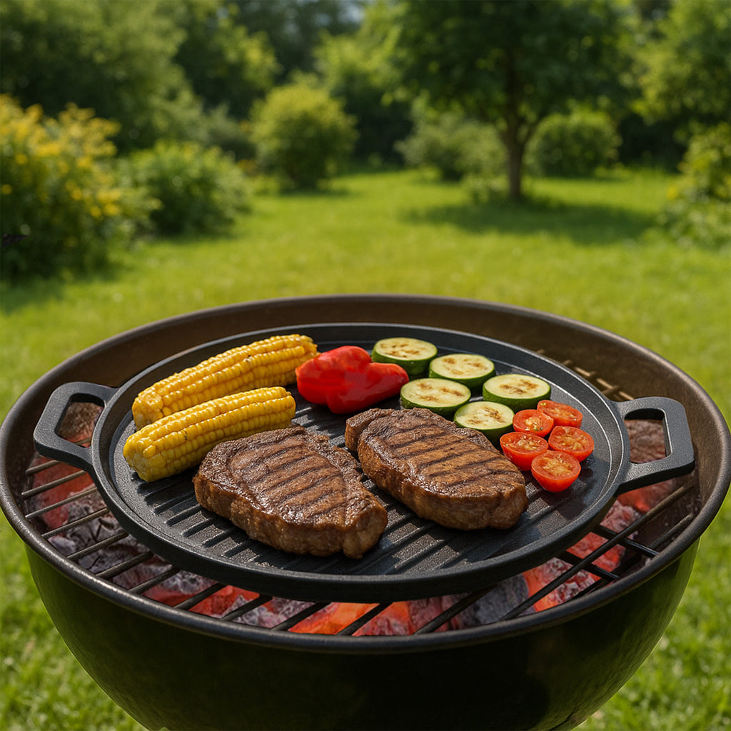 Gusseisenpfanne, Ø 30 cm, Gusseisen