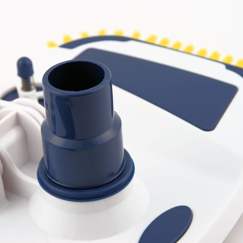 Rectangular pool brush for Ø 32 / 38 mm hose