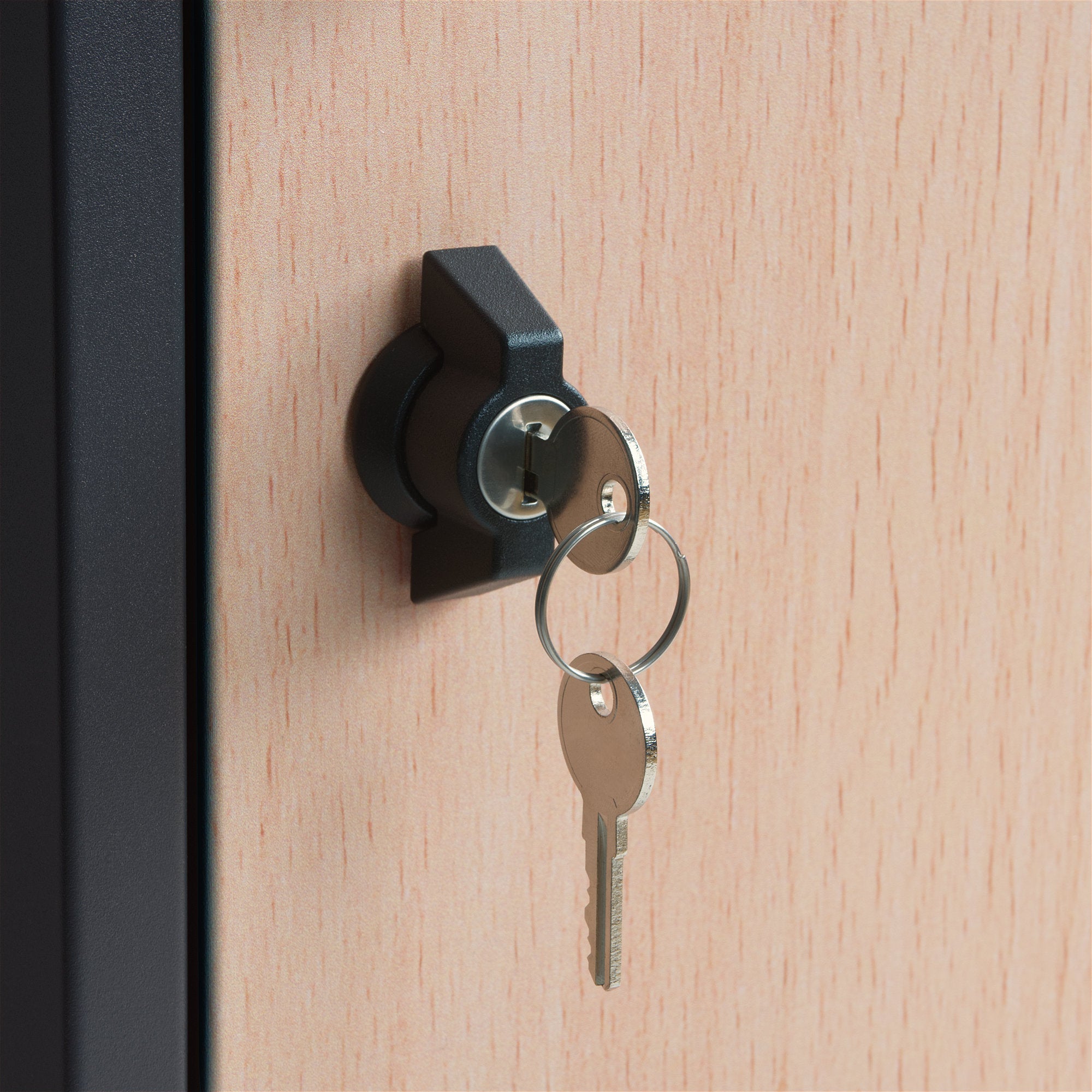 Parcel mailbox, powder-coated steel, RAL7016 anthracite