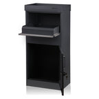 Parcel letterbox, powder-coated steel, RAL 7016 anthracite