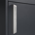 Parcel letterbox, powder-coated steel, RAL 7016 anthracite