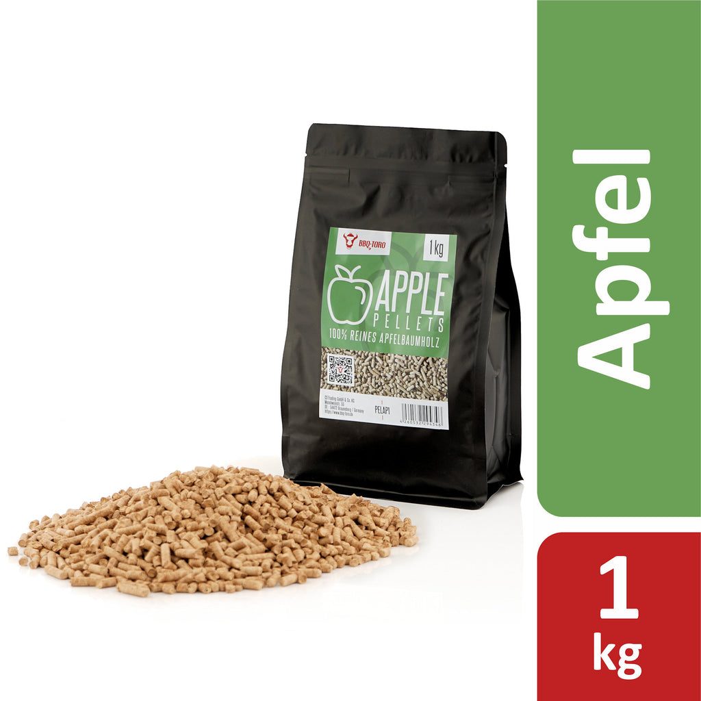 Räucherpellets "Apple Pellets", 100% Apfelbaumholz