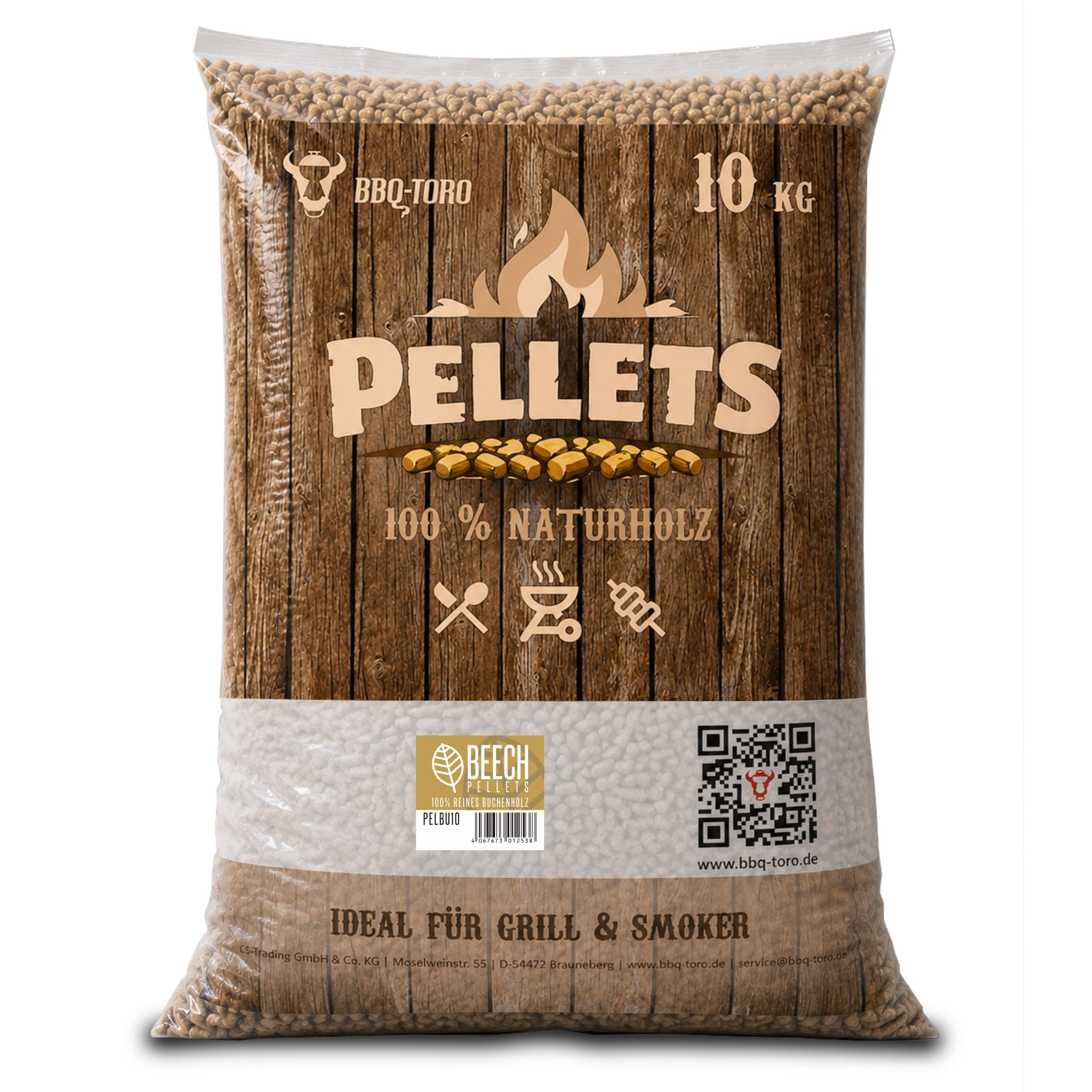 Granulés de hêtre (granulés à fumer), 100 % bois de hêtre