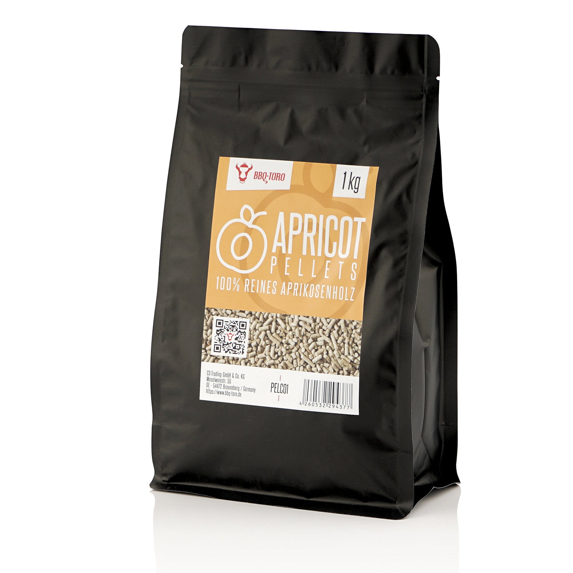 Smoking pellets "Apricot Pellets", 100% apricot wood