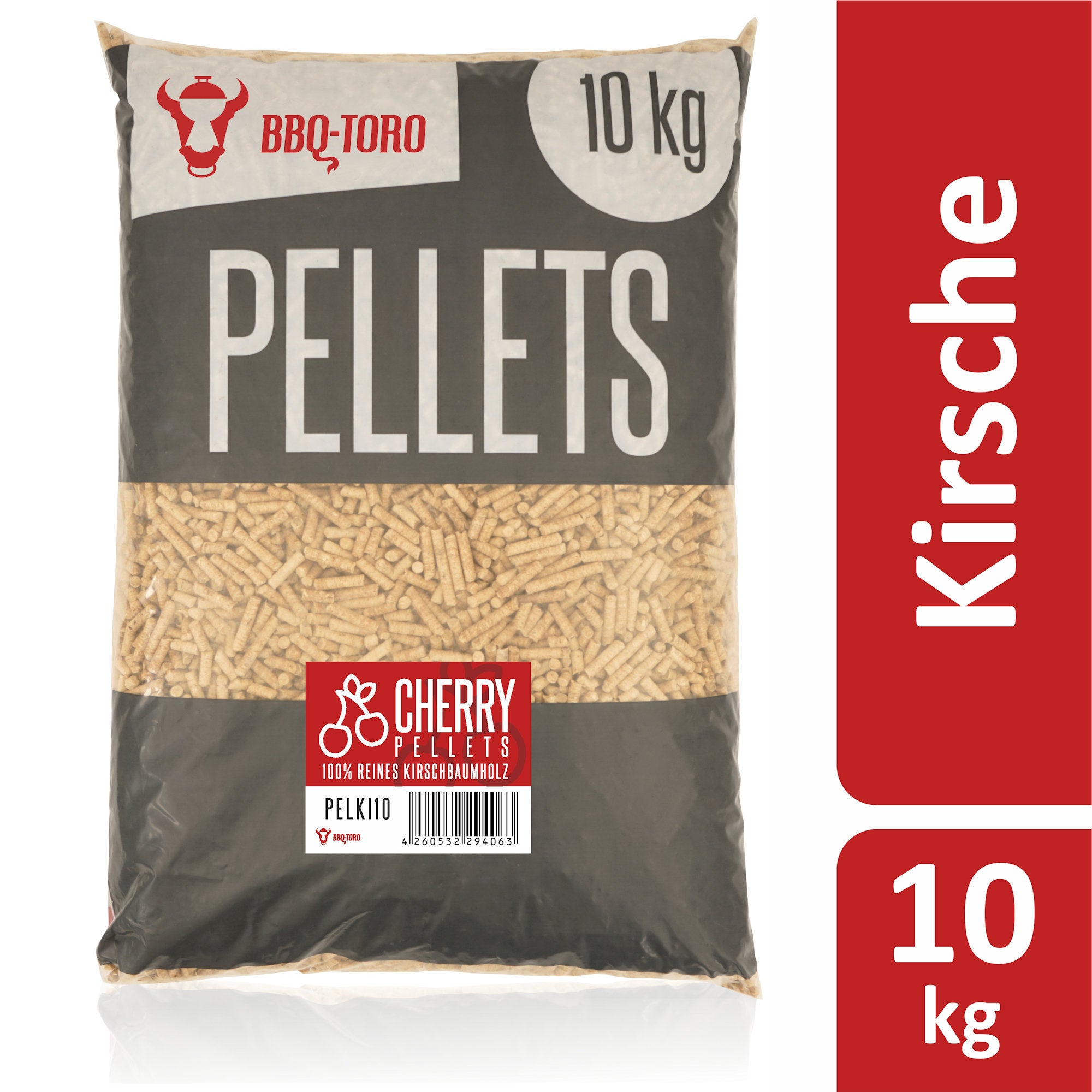 Cherry wood smoking pellets, 100% cherry wood