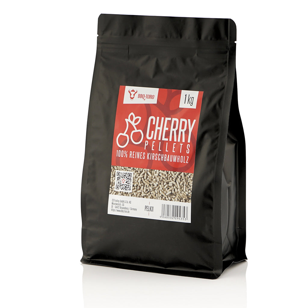 Cherry wood smoking pellets, 100% cherry wood