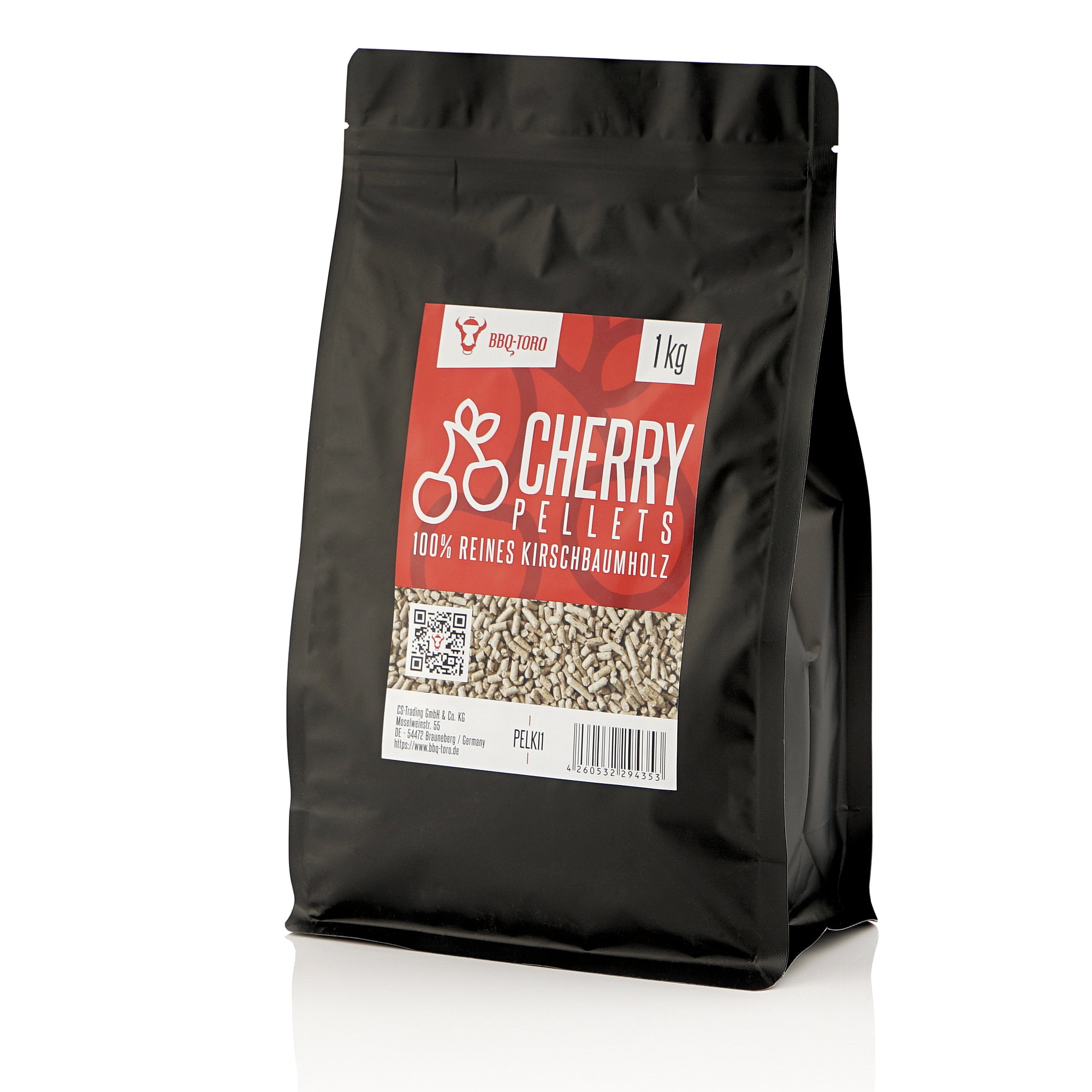 Cherry wood smoking pellets, 100% cherry wood