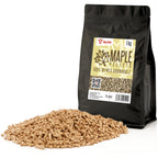 Kit de pellets à fumer, 100 % bois, 9 variétés de 1 kg chacune
