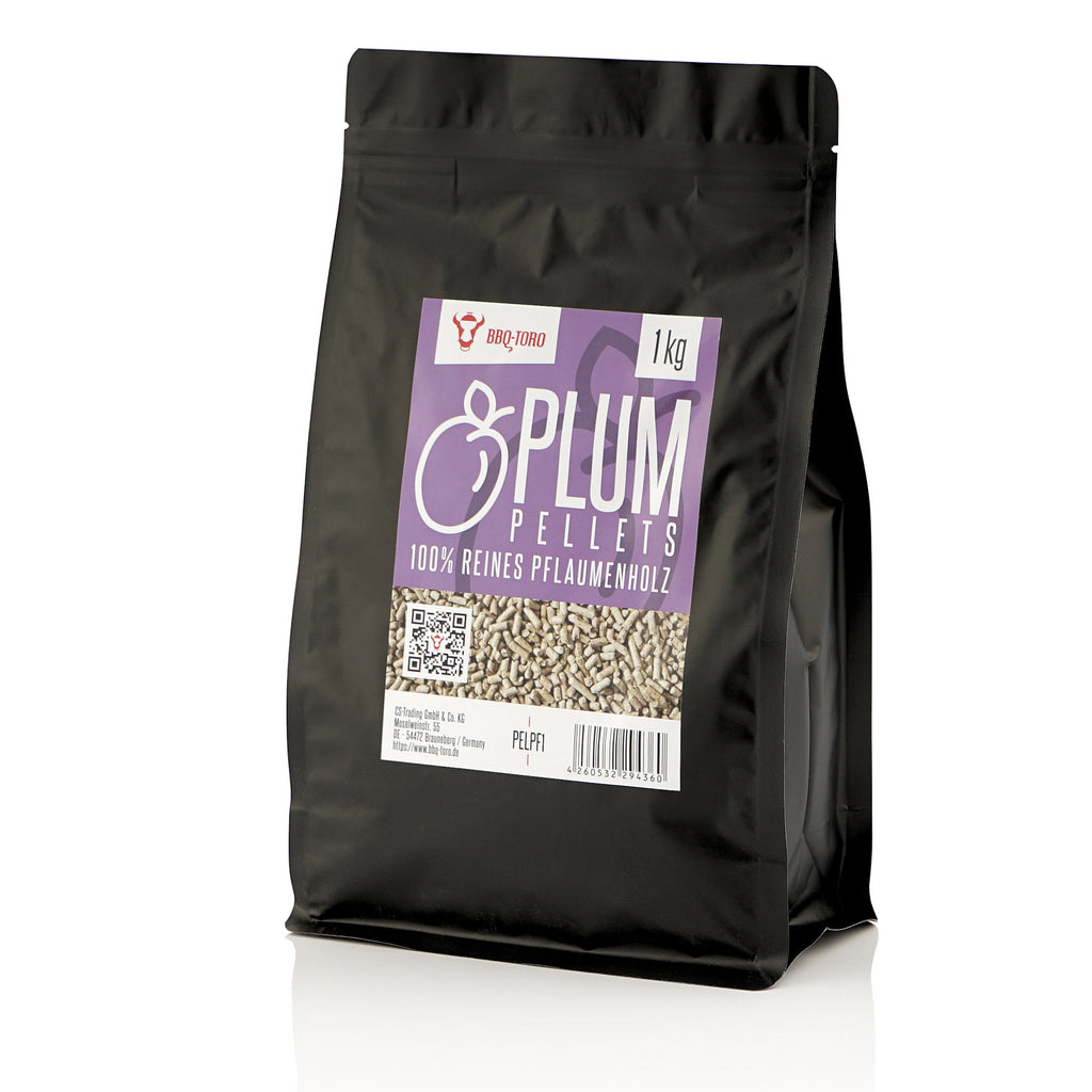 Granulés de bois de prunier pour fumer, 100% bois de prunier