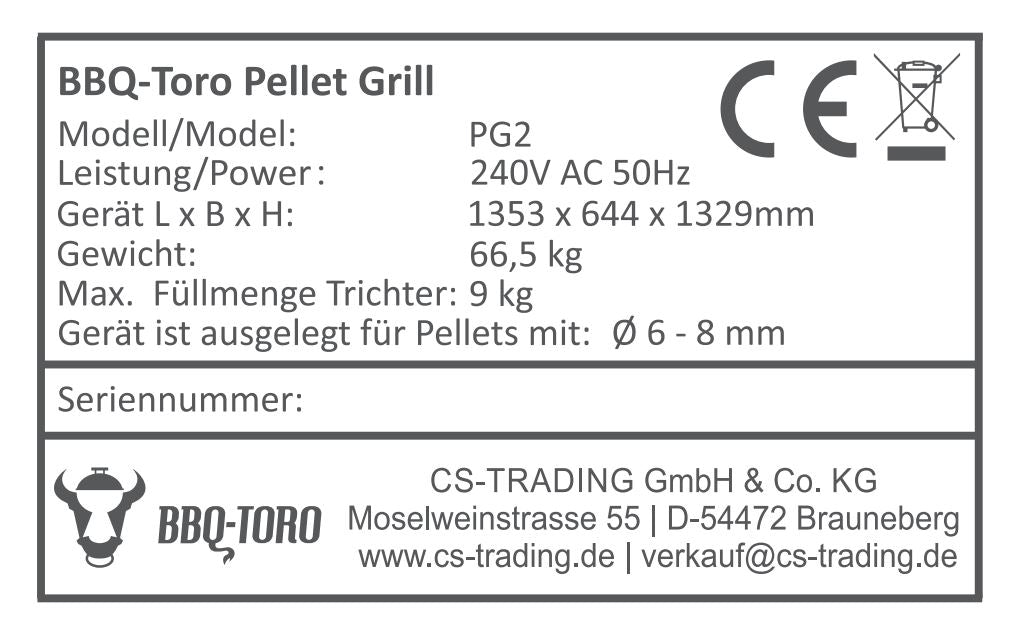 Barbecue fumoir à pellets PG2, noir et or, barbecue à pellets