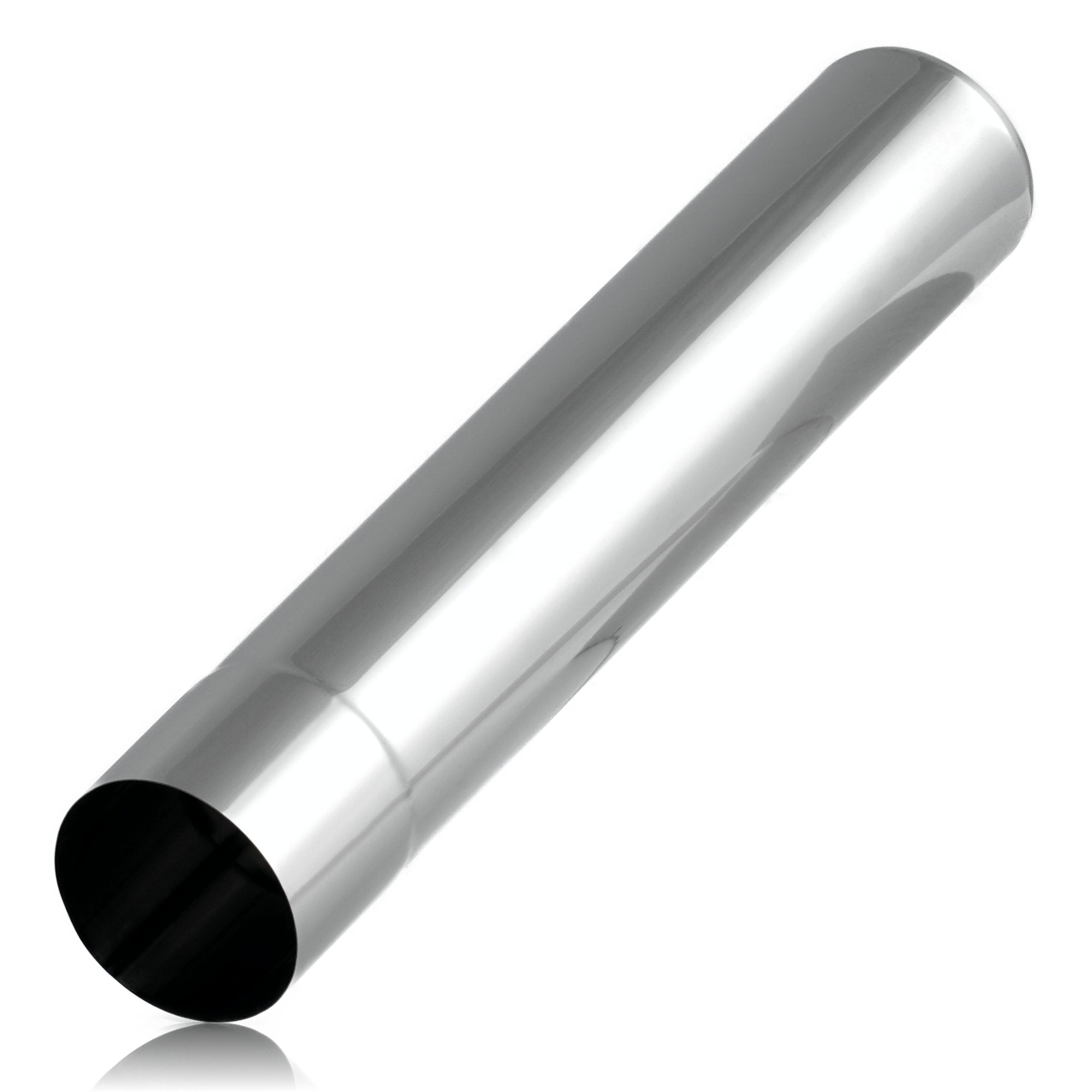 Stove pipe, Ø 6 cm, length 32.5 cm, stainless steel