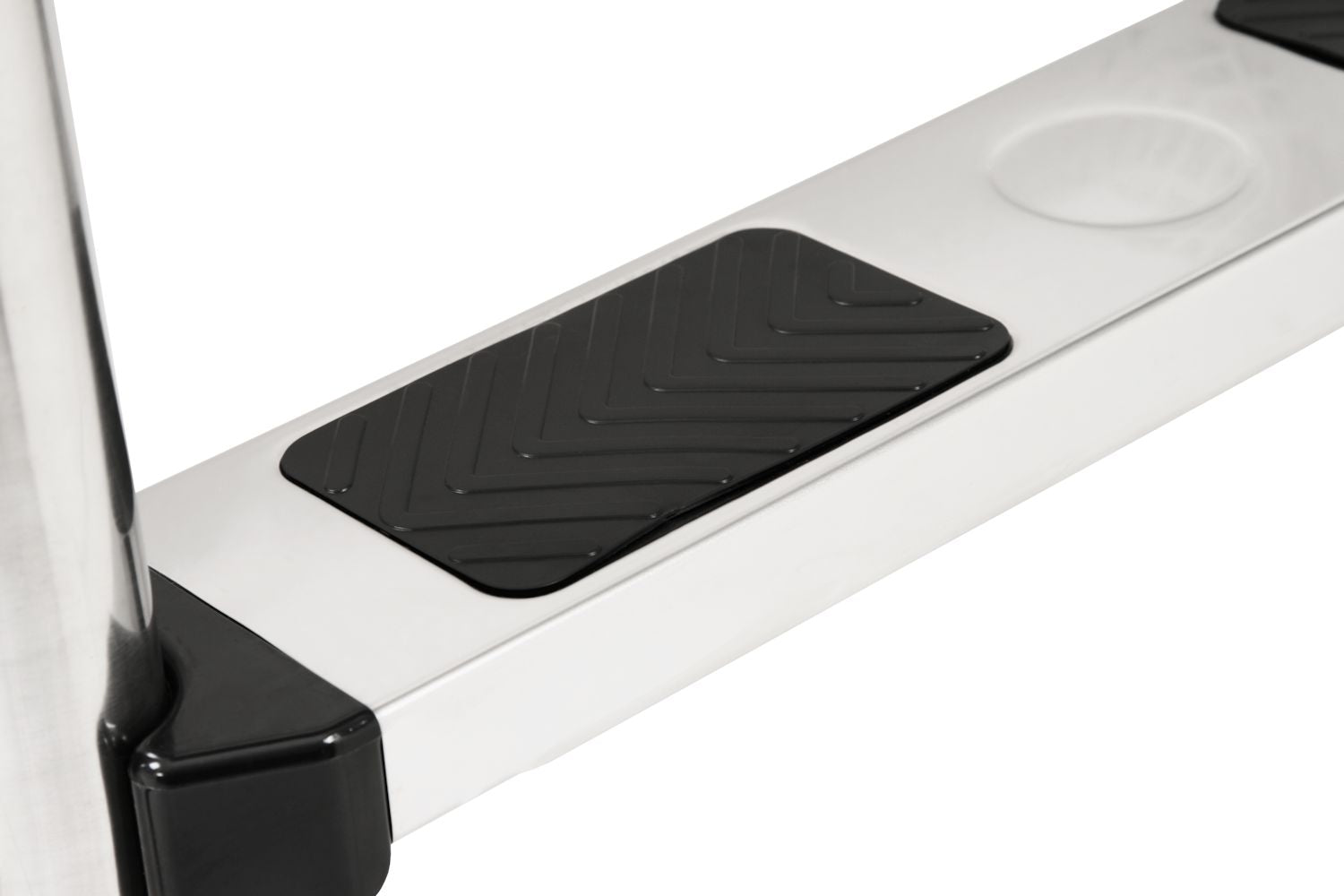 Poolleiter, 4 Stufen, Edelstahl, 50 x 26,5 x 157 cm, inkl. Rutschsicherung